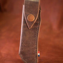 Le Roger [étui pour couteau Laguiole 12cm] Gris