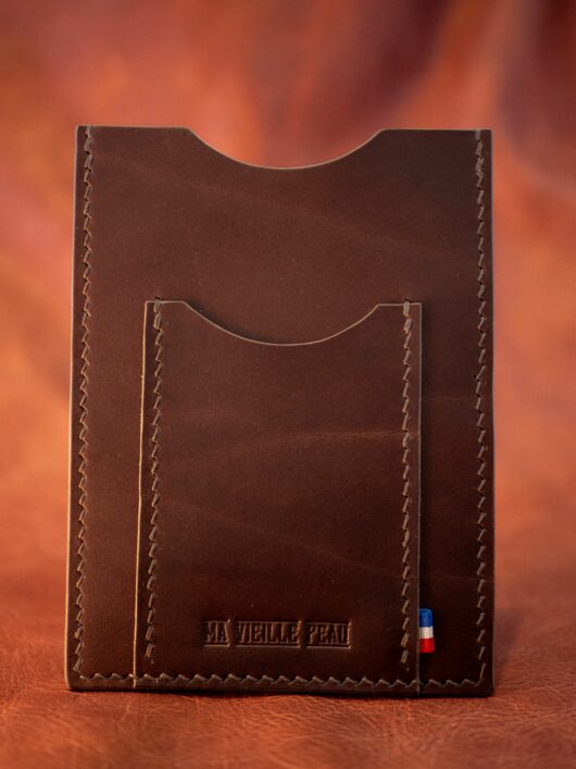 Le Charles [pochette carte grise] Marron Foncé